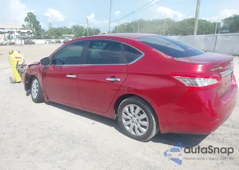 2014 Nissan Sentra Sv z USA, uszkodzony, nr VIN 3N1AB7AP3EY284520